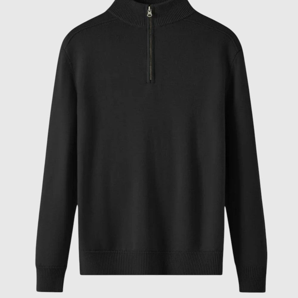 Evžen | Svetr z merino vlny na zip Capri