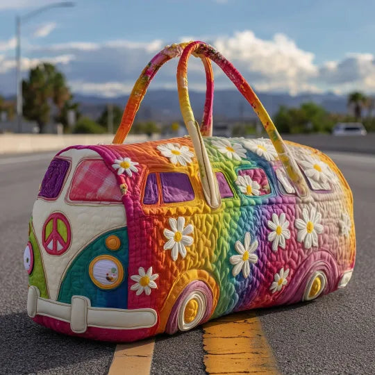 Prošívaná cestovní taška – Hippie cesta