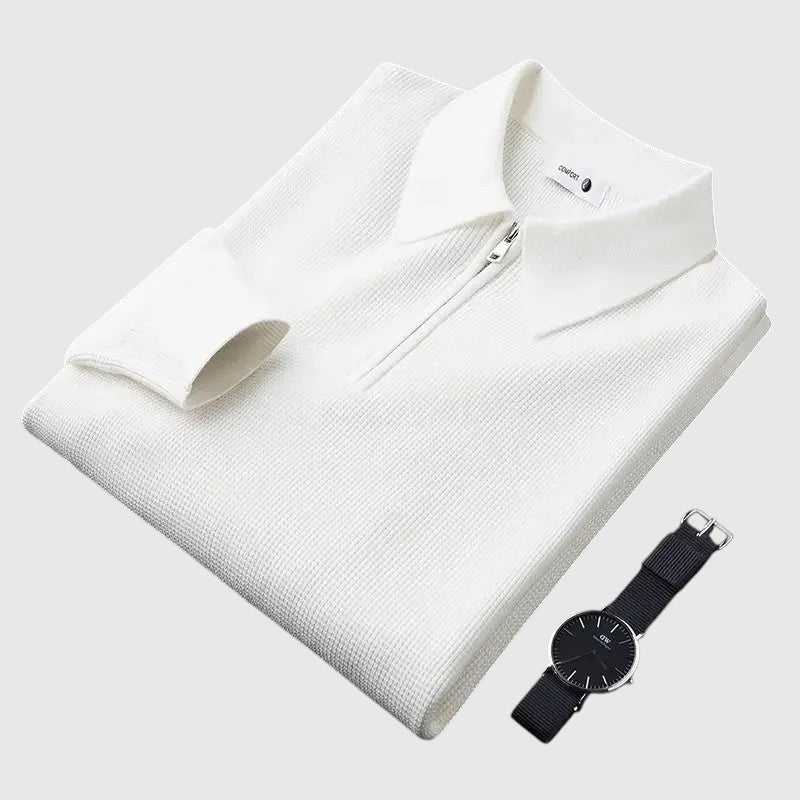 Ákos | Elegantní pánský svetr na zip