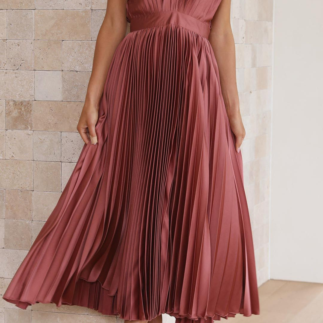 Zuzana | Elegantní plisované šaty