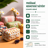 Prošívaná kosmetická taštička s jemným letem NCU0PT9342