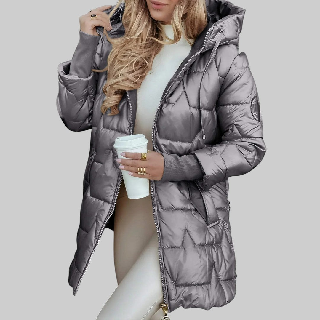 Ida | Elegantní podzimní kabát s kapucí