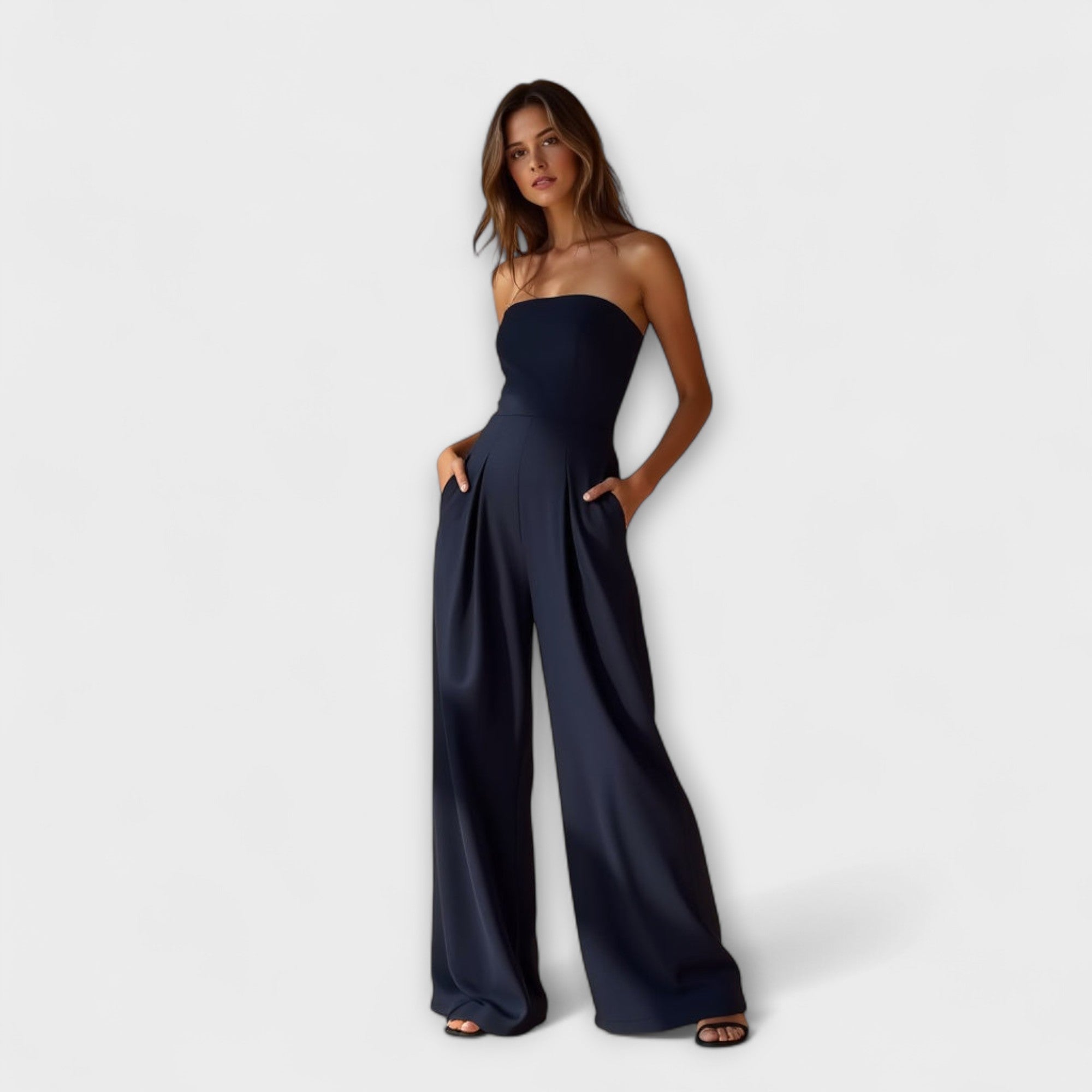 Uršula | Elegantní overal bez ramínek