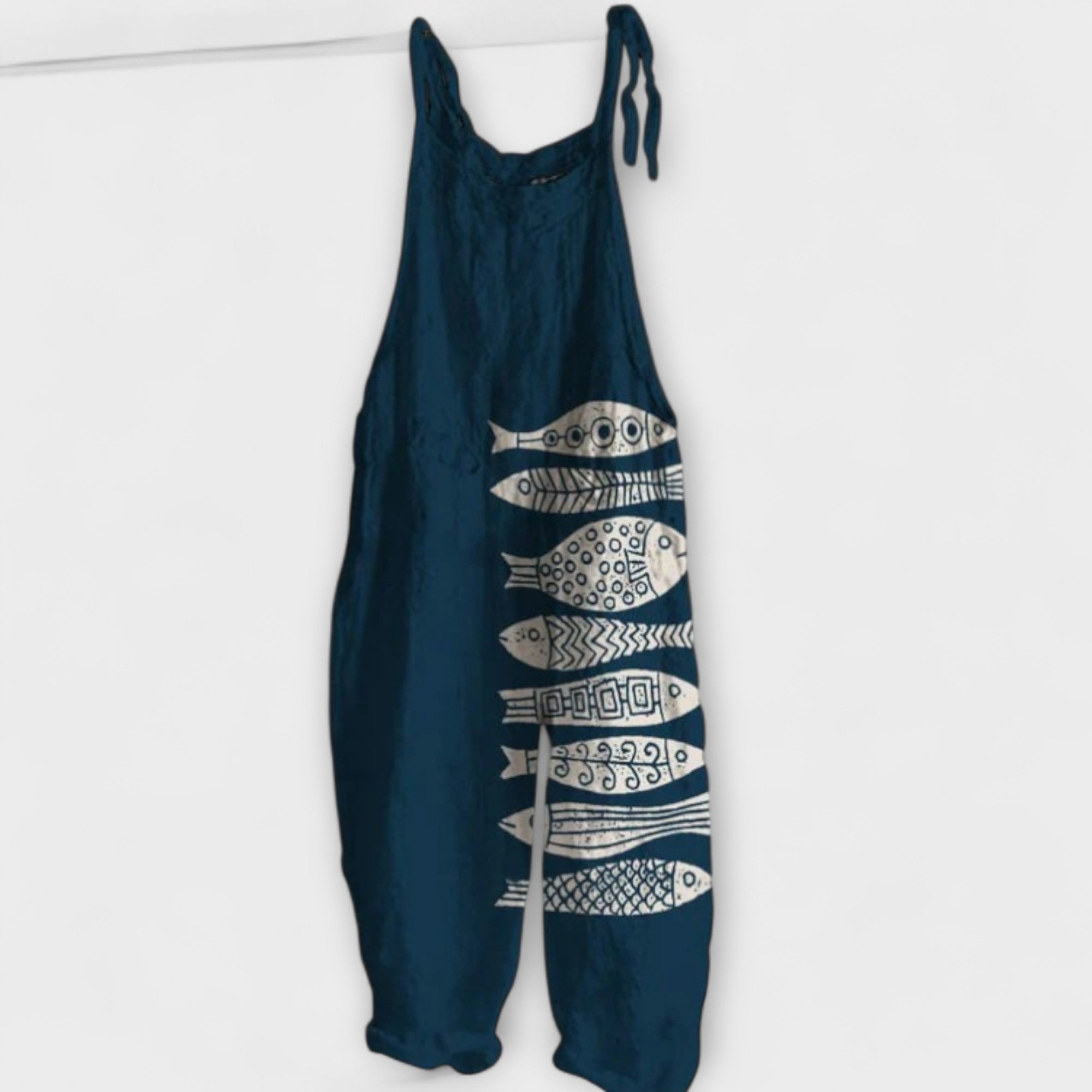Františka | Elegantní overal s vintage květy