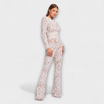 Simona | Krajkový overal s korzetem