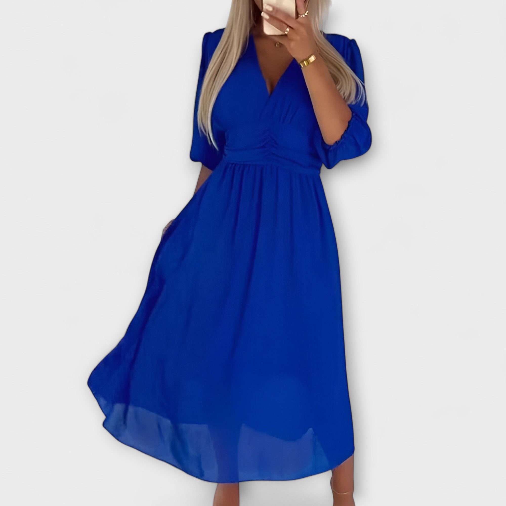 Veronika | Elegantní zavinovací šaty