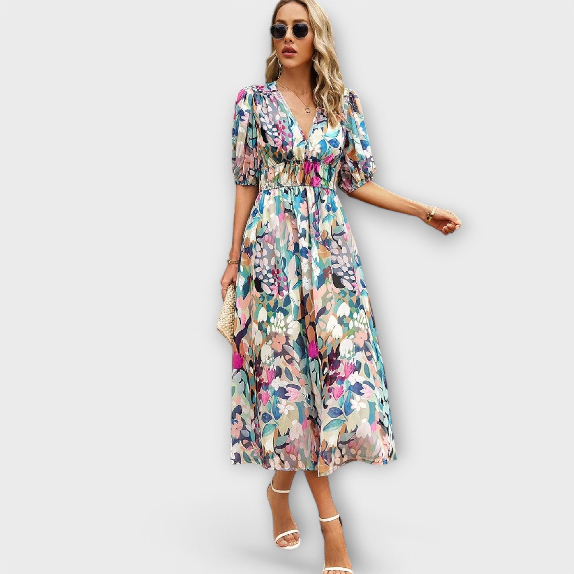 Inés | Elegantní midi šaty