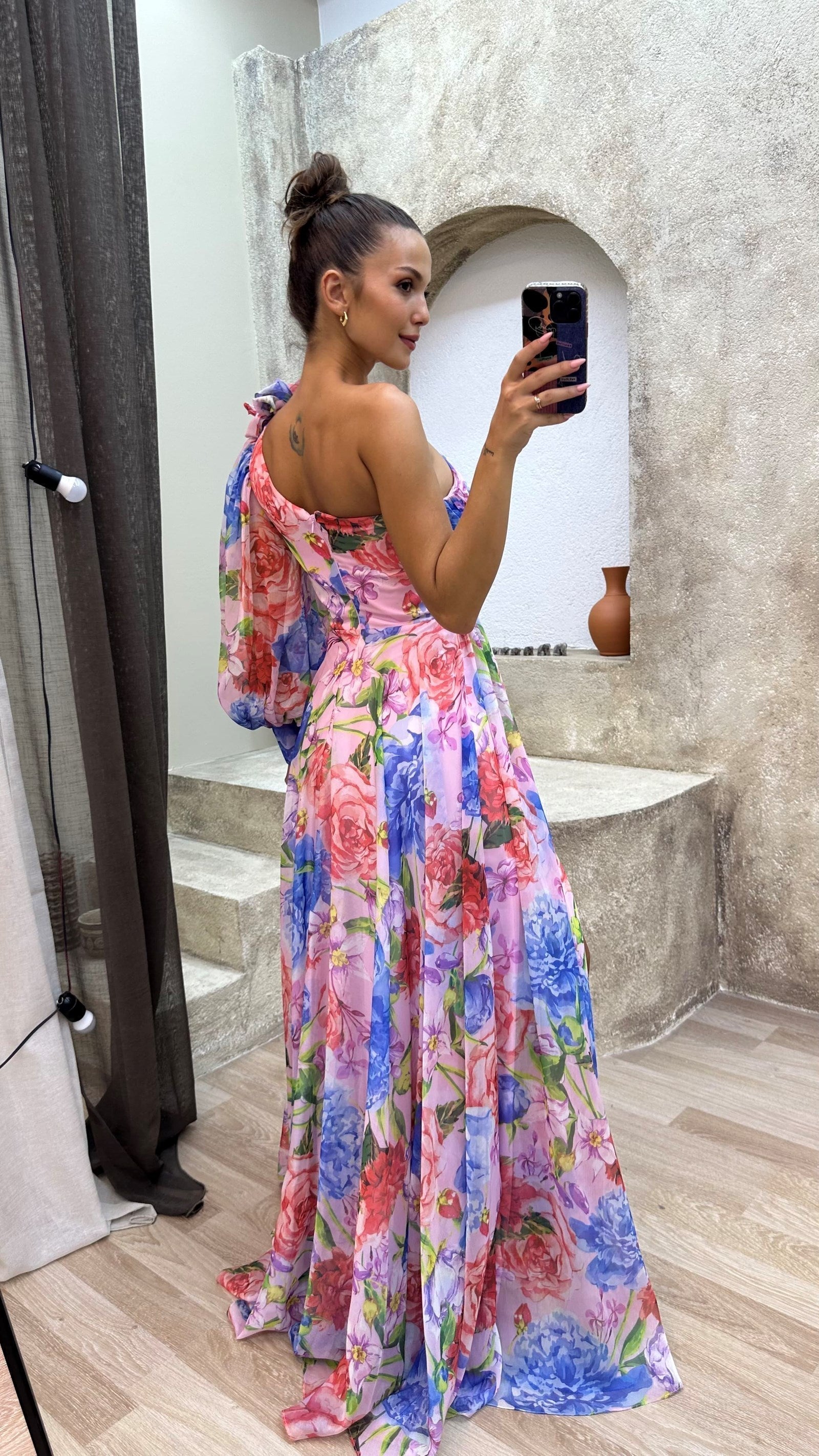 Drahomíra | Elegantní splývavé šaty