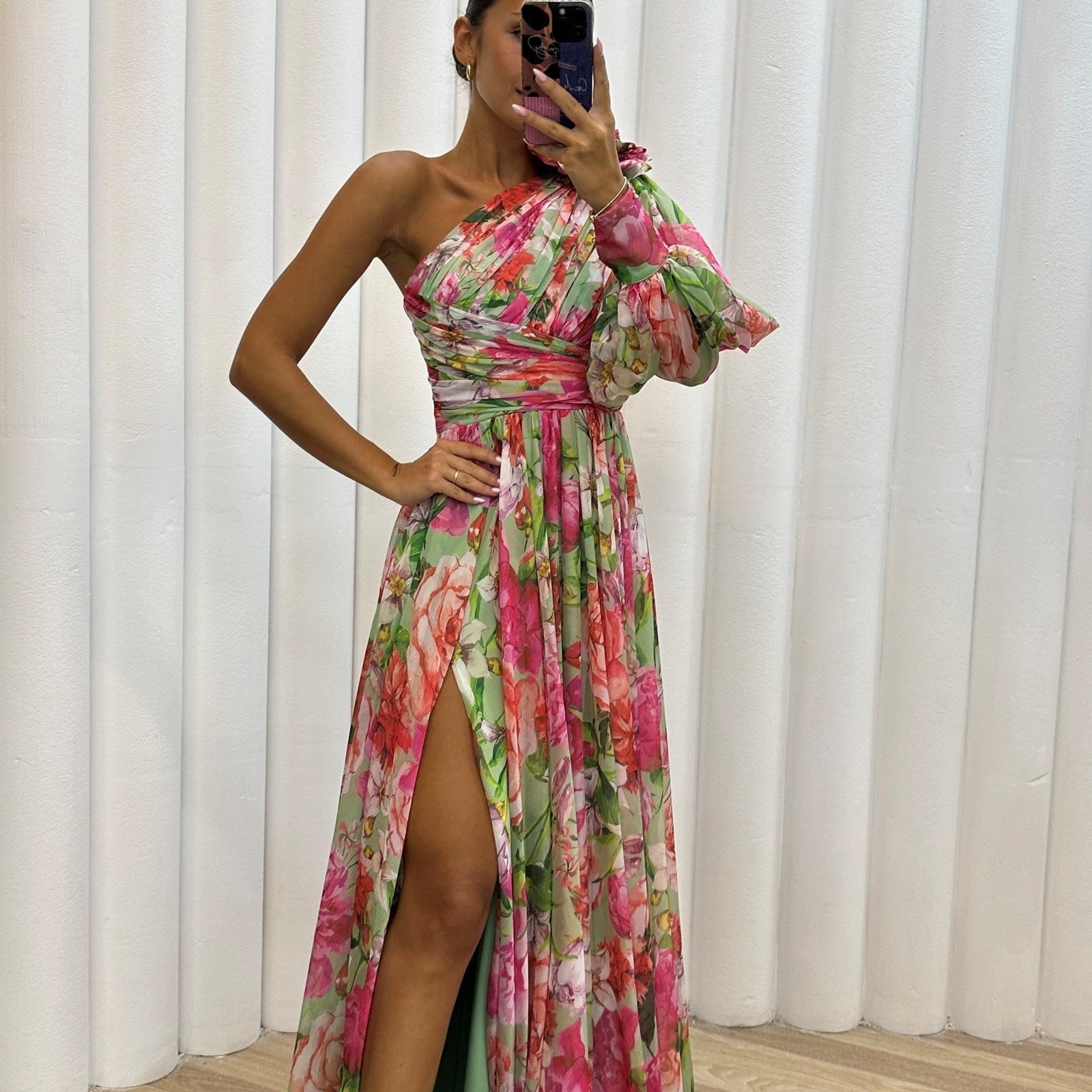 Drahomíra | Elegantní splývavé šaty