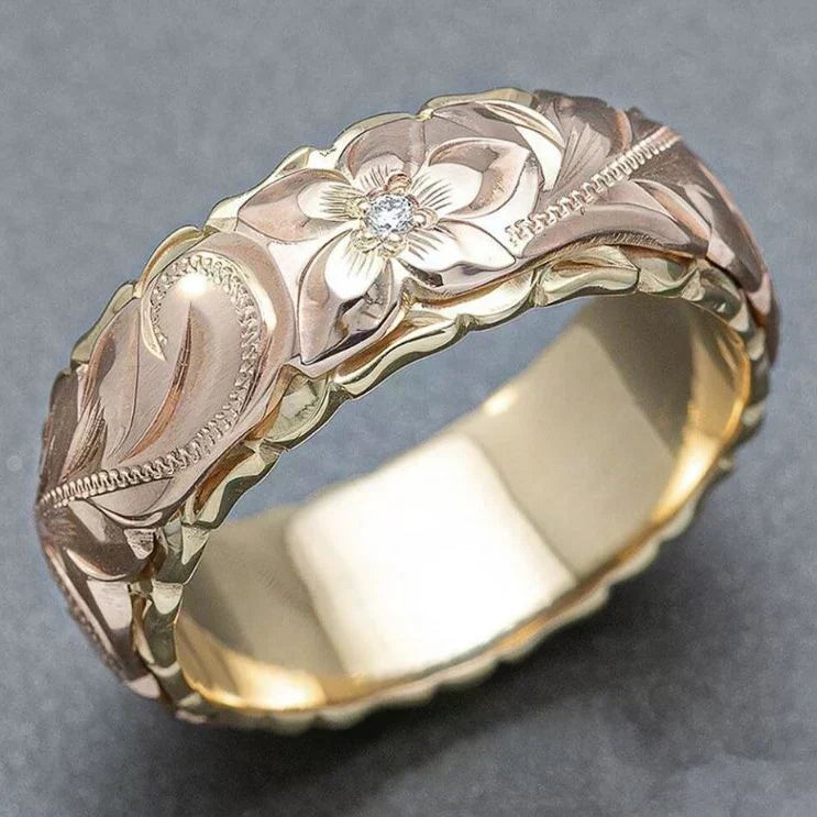 Hana | Elegantní zlatý prsten pro každou příležitost