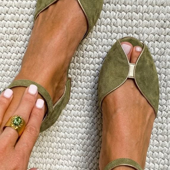 Renata | Elegantní slingback boty s jemným tvarem